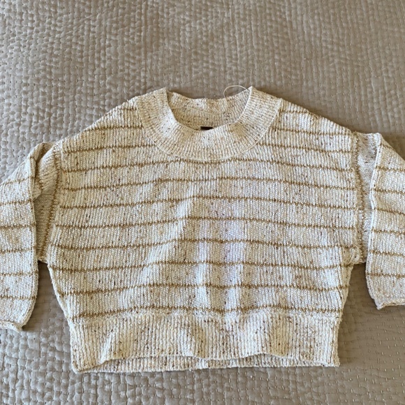 Free People Starlight Striped pullover - Picture 2 of 5
